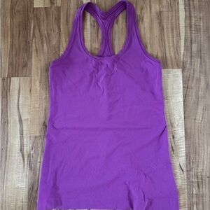 Lulu Lemon - Purple Racerback Tank Top